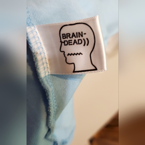 174. Brain Dead Trance-Formation T-Shirt - Blue - Picture 6 of 7